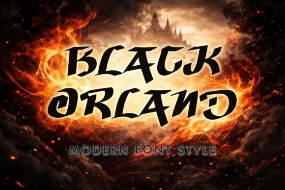 Black Orland: A Display Typeface That Anchors Story With Strength