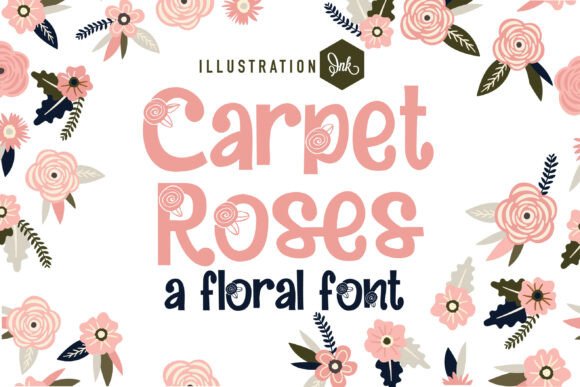 Carpet Roses Family: A Display Font for Scroll-Stopping Brand Moments