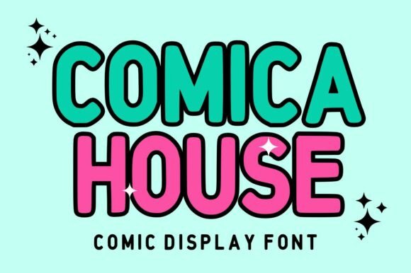 Comica House: A Playful Display Font That Delivers Personality