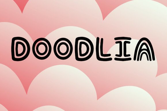 Doodlia: A Playful Hand-Drawn Display Font for Makers
