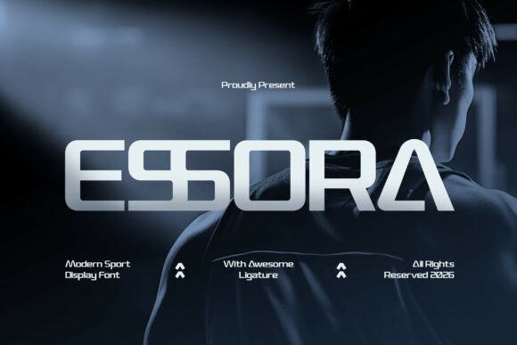 Essora: A High-Energy Display Font for Campaign Headlines