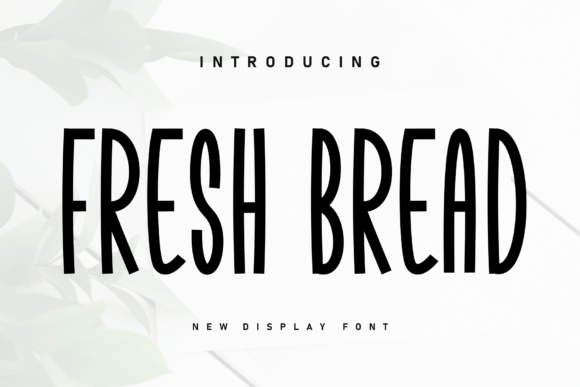 Fresh Bread: A Handwritten Display Font for Editorial Warmth