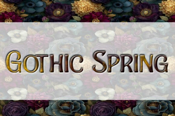 Gothic Spring: A Display Font That Lifts Your Digital Brand
