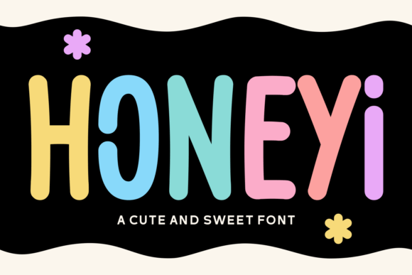 Honeyi Font: A Playful Display Typeface for Editorial Joy