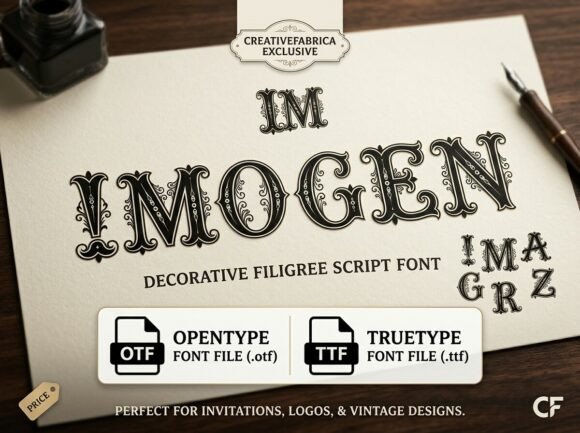 Imogen: A Bold Display Font That Commands Attention