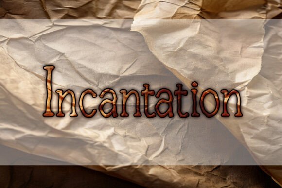 Incantation: A Display Font That Commands Attention