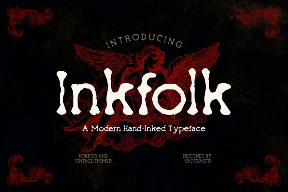 Inkfolk: A Display Typeface That Adds Soul to Campaign Headlines