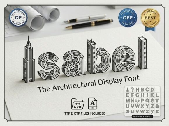 Isabel: A Display Font That Commands Attention