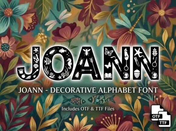 Joann: A Distinctive Display Font for Editorial Impact