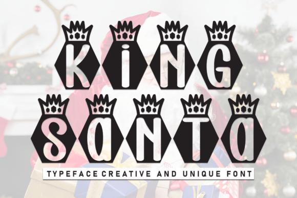 King Santa: A Handwritten Display Font with Warm Editorial Charm