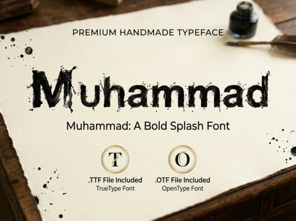 Muhammad: A Bold Display Font for Scroll-Stopping Marketing