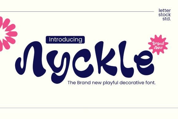 Nyckle: A Playful Display Font for Editorial Charm