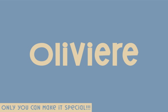 Oliviere: A Handwritten Font That Feels Like a Thoughtful Pause