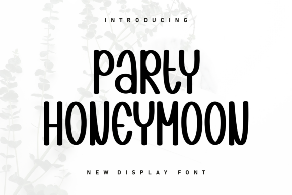 Party Honeymoon: A Handwritten Display Font That Feels Like a Real Moment