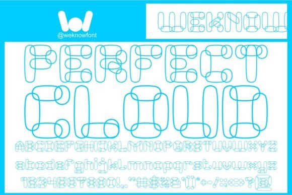 Perfect Cloud: A Display Font That Builds Brand Trust