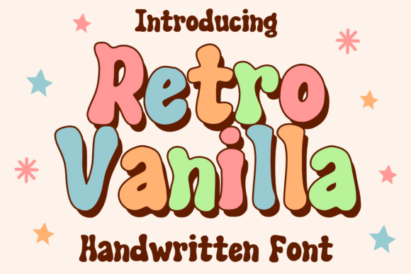 Retro Vanilla: A Display Font That Makes Your Message Instantly Recognizable