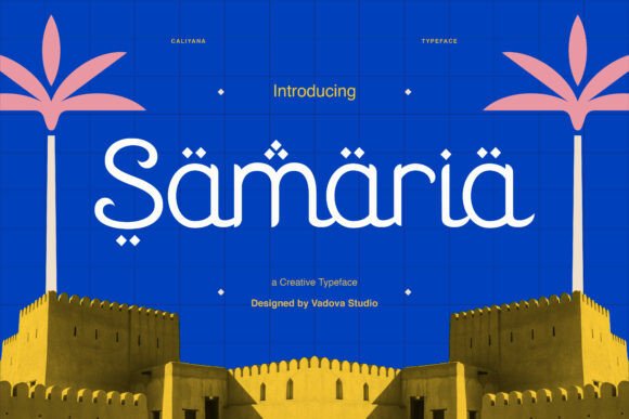 Samaria: A Display Font That Bridges Heritage and Modernity