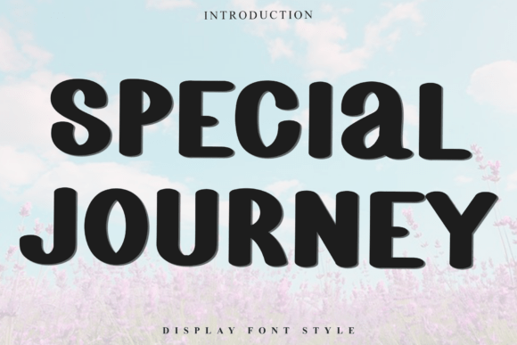 Special Journey: A Friendly Display Font for Warm Brand Identities