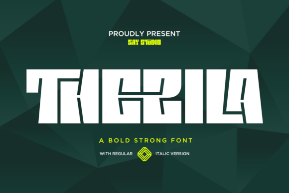Thezila: A Bold Display Font for Impactful Web Design