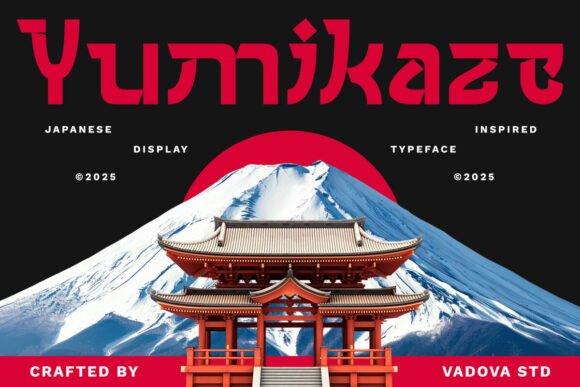 Yumikaze: A Japanese-Inspired Display Font for Thoughtful Editorial Design